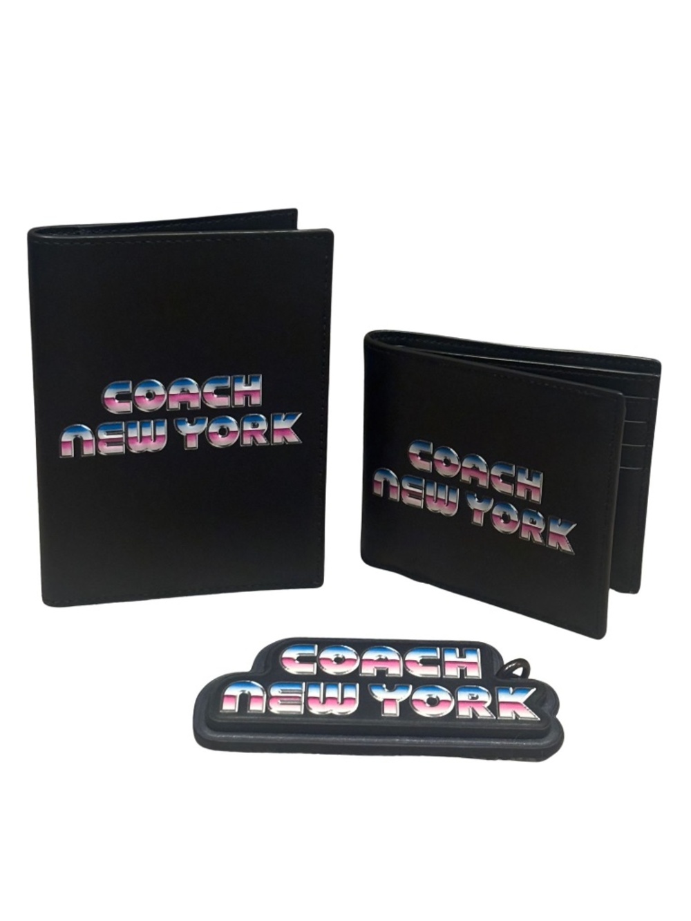 Coach NYC “80s Style” Logo Accessory Bundle - Rare